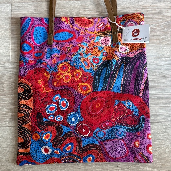 Aboriginal Art AustralianTote Bag - Picture 2 of 6